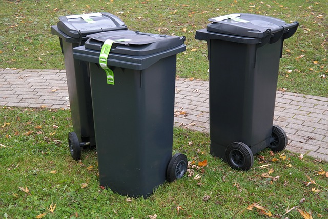 Large Outdoor Plastic Garbage Bin